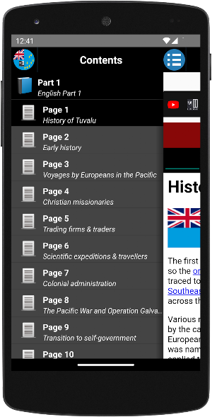 History of Tuvalu Screenshot 0