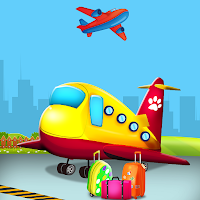 Animal Airport Manager Adventure Airplane Games