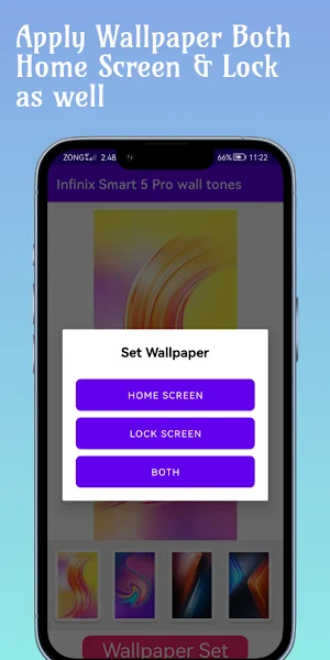 infinix Smart 5 Pro wall tones Screenshot 2