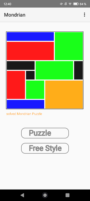 Mondrian Cubes Screenshot 0