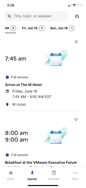 VMware Montreal Event Screenshot 1