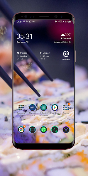 Sushi Wallpaper Screenshot 2