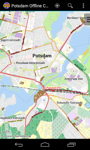 Potsdam Offline City Map Screenshot 0