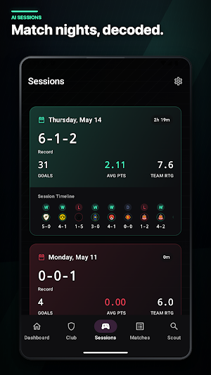 FC Clubs Stats Screenshot 0