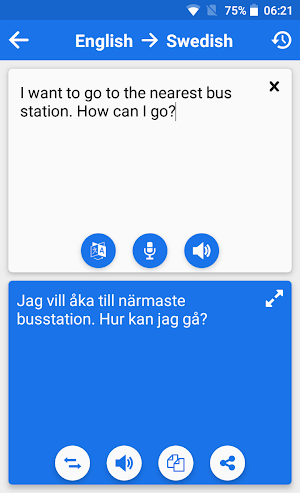 Swedish - English : Dictionary & Education Screenshot 2