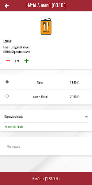 Édes Chili Étterem Screenshot 2