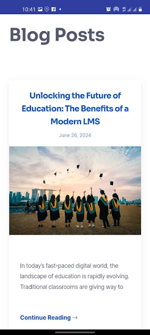 LMS Academy Screenshot 1