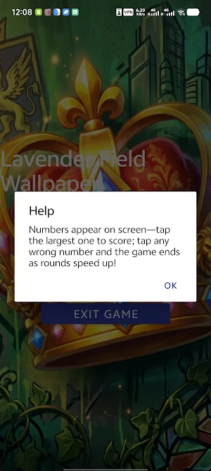 Lavender Field Wallpaper Screenshot 1