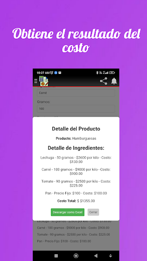 Estructura de Costos Screenshot 2