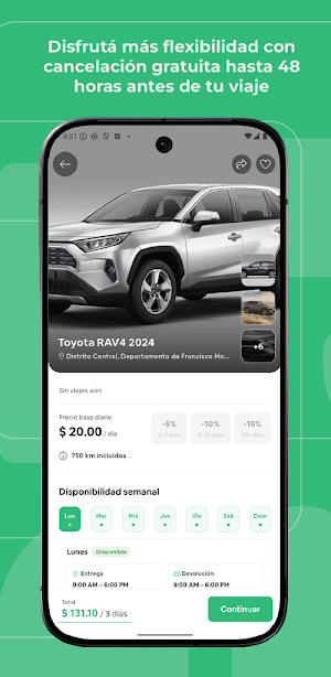 Tally - Car rental marketplace Screenshot 3