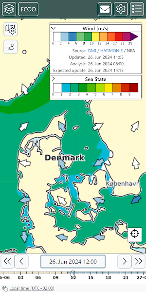 Marine Forecast Screenshot 0