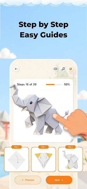 Easy Origami: Paper Folding Screenshot 1