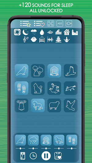 Sleep sounds, meditate, relax Screenshot 0