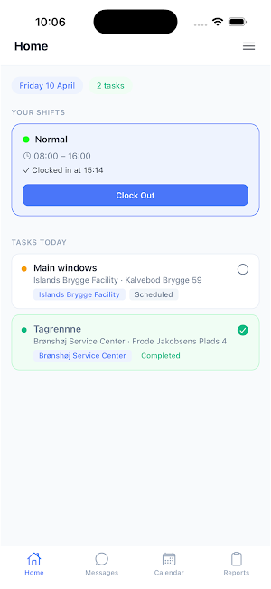 SaberTask - Employee app Screenshot 0