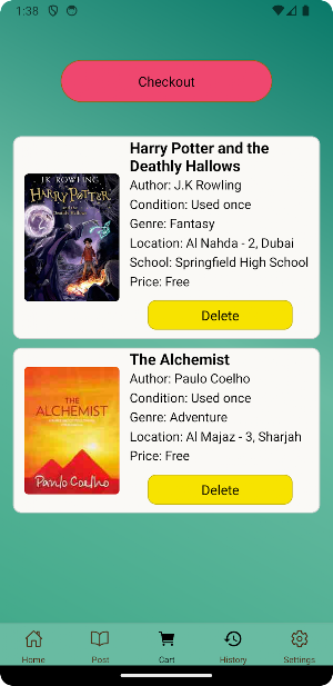 ShareAllBooks Screenshot 2