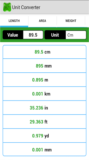 Unit Converter Screenshot 0