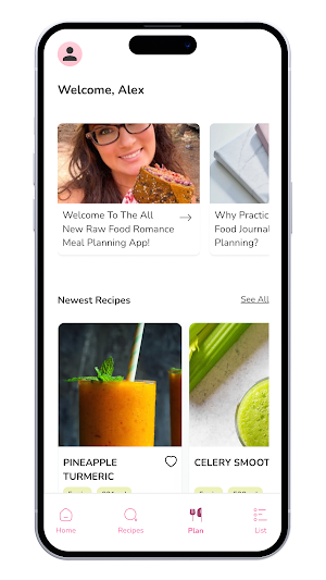 Raw Food Romance Screenshot 0
