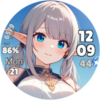 Elf Magical Girls Watch Face