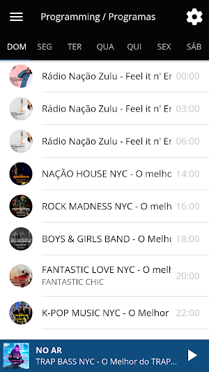 Rádio Nação Zulu Screenshot 1