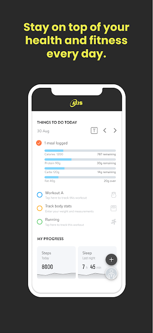 Axis Fitness Method Screenshot 1