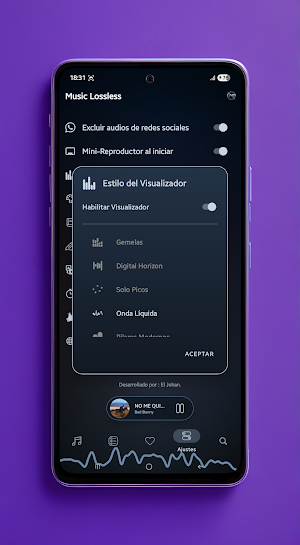 Music Lossless - Music Player Screenshot 2