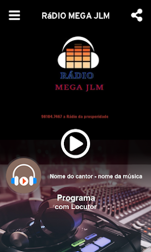 Rádio mega jlm Screenshot 1