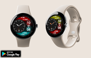 Hybrid DETRA 01 Watch face Screenshot 1