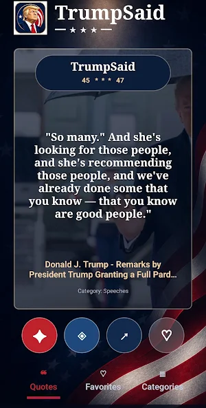 TrumpSaid Screenshot 1