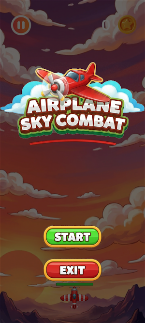Airplane Sky Combat Screenshot 0