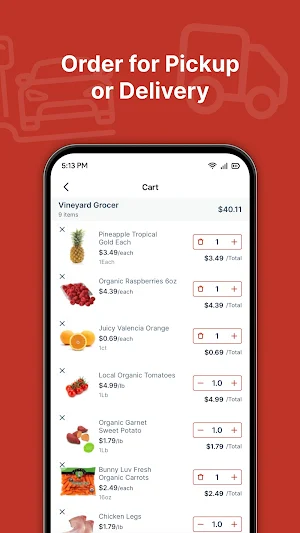 Vineyard grocer Screenshot 2