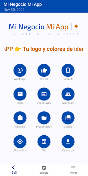 Mi Negocio Mi App Screenshot 0