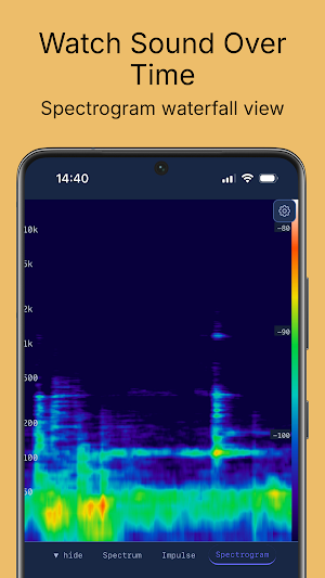 SpectralScan Audio Analyzer Screenshot 3