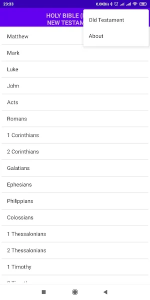 Holy Bible (NIV) Screenshot 3