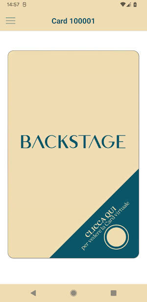 BACKSTAGE ABBIGLIAMENTO Screenshot 0
