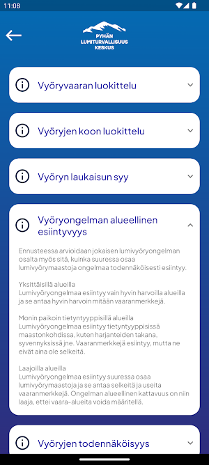 Lumiturvallisuus Screenshot 2