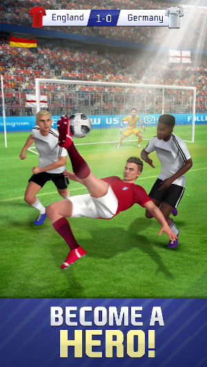 Soccer Star Goal Hero: Score and win the match screenshot 1