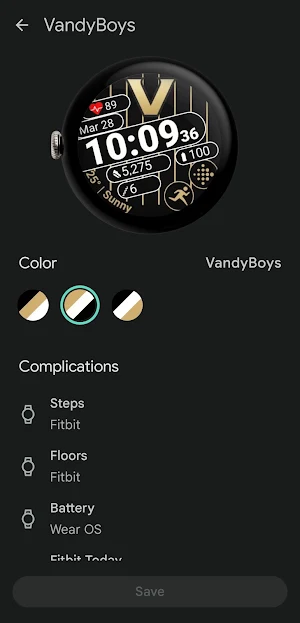 VandyBoys on WearOS Screenshot 2