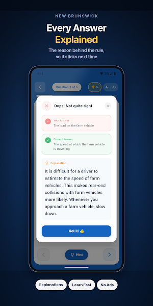 NB Class 7 Knowledge Test Screenshot 3