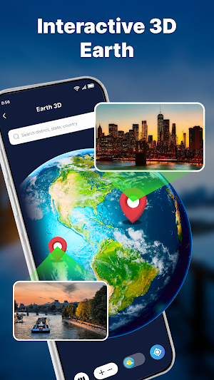 EarthVista: Live Satellite Map Screenshot 2