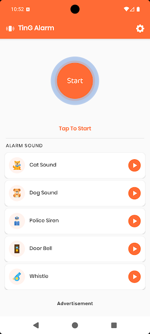TinG Alarm Anti Maling ponsel Screenshot 1