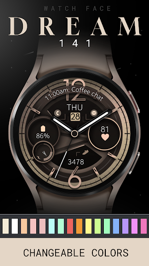 Dream 141 Bronze watch face Screenshot 2