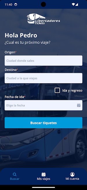 Libertadores Tickets Screenshot 1