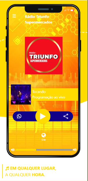 Rádio Triunfo Supermercados Screenshot 2