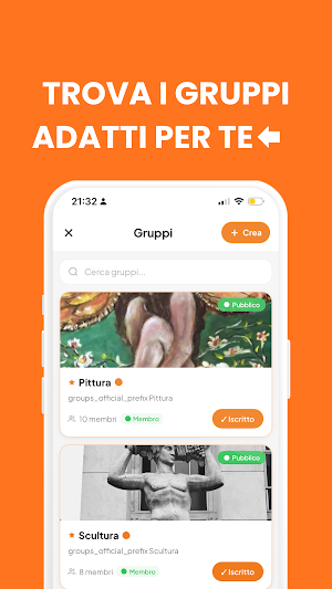 JES – Il Social dell'Arte Screenshot 2