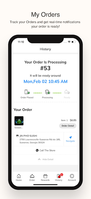 Jin Pho Sushi Screenshot 2