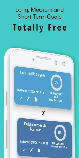 Long and Short Term Goals Planner - gPlanner Screenshot 0