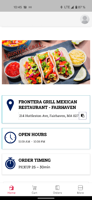 Frontera Grill - Fairhaven Screenshot 1