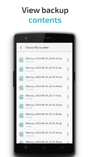 Essential Backup Screenshot 2