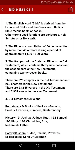 Bible Basics & More Screenshot 1