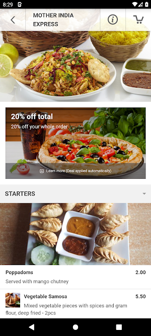MOTHER INDIA EXPRESS Screenshot 2